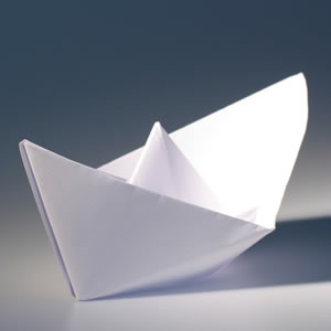 Origami Schiff